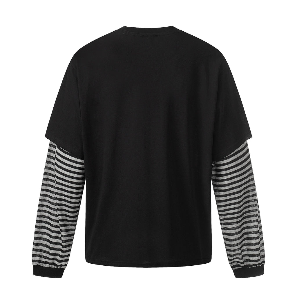 Omirad Layered Graphic Long Sleeve Tee