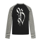 Omirad Cross Graphic Raglan Long Sleeve Tee
