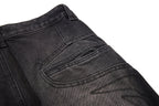 Omirad Distressed Panel Wide-Leg Denim Jeans