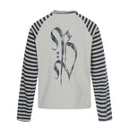 Omirad Cross Graphic Raglan Long Sleeve Tee