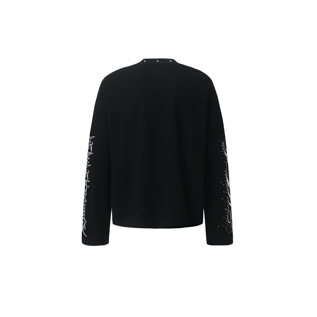 Omirad Studded Graphic Long Sleeve