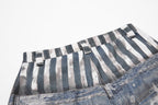 Omirad Layered Star Print Balloon Jeans