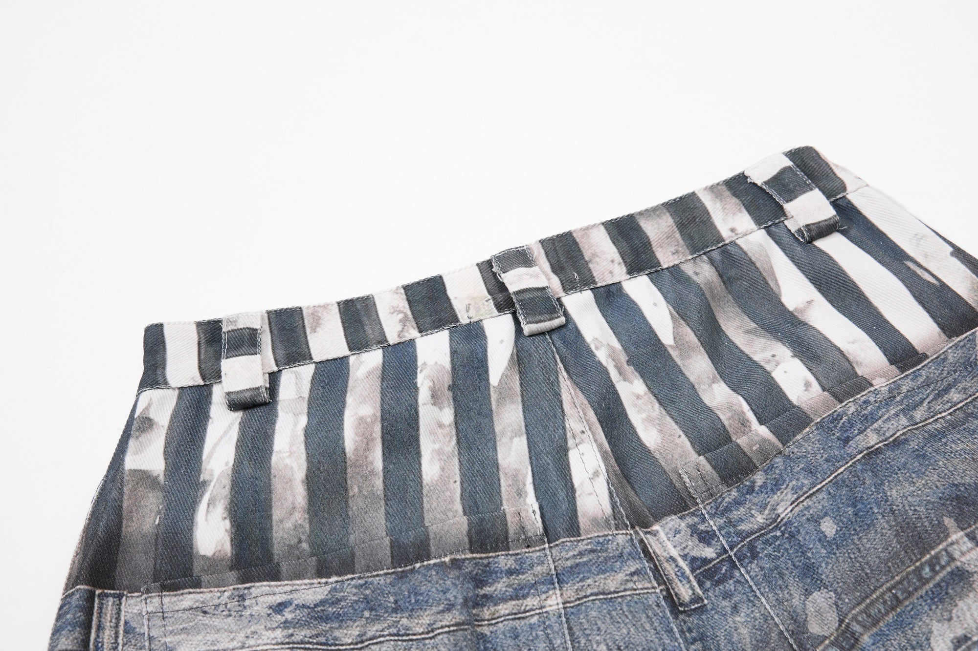 Omirad Layered Star Print Balloon Jeans