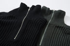 Omirad Minimalist Half-Zip Knit Sweater