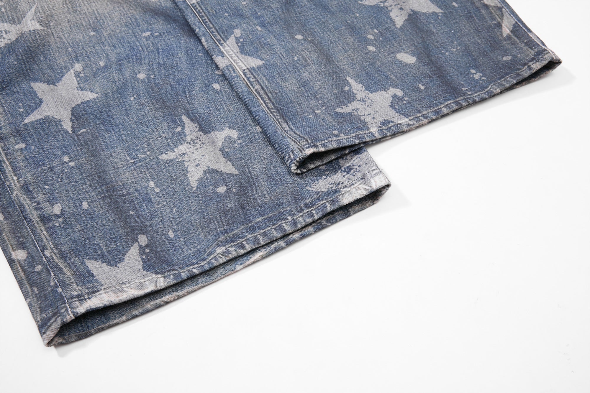 Omirad Layered Star Print Balloon Jeans