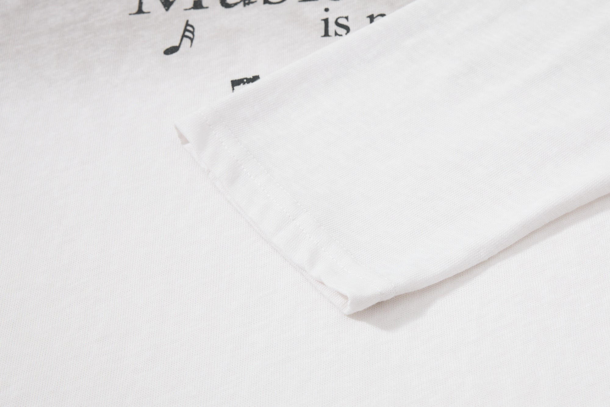 Omirad Vintage Music Graphic Long Sleeve Tee
