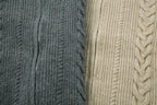 Omirad Cable Knit Zip-Up Sweater Jacket