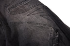 Omirad Distressed Panel Wide-Leg Denim Jeans