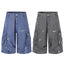 Omirad Distressed Utility Cargo Shorts
