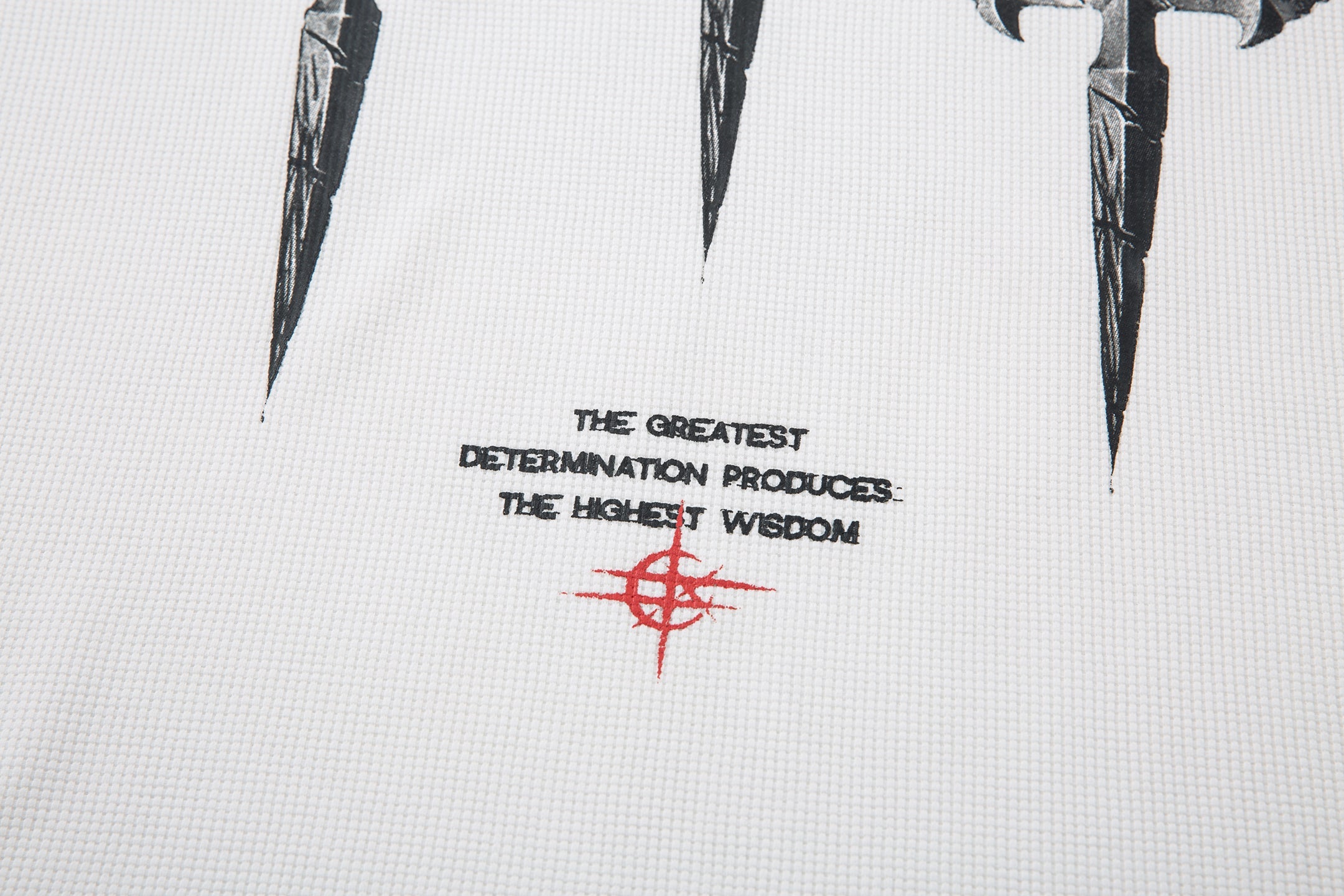 Omirad Gothic Cross Long Sleeve Tee