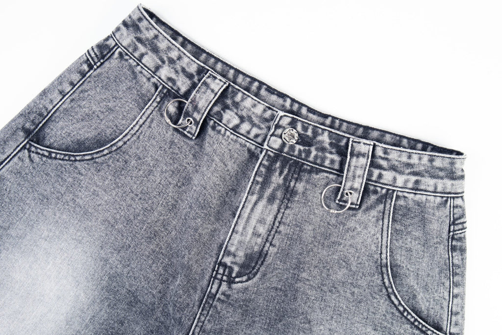 Omirad Convertible Utility Baggy Jeans
