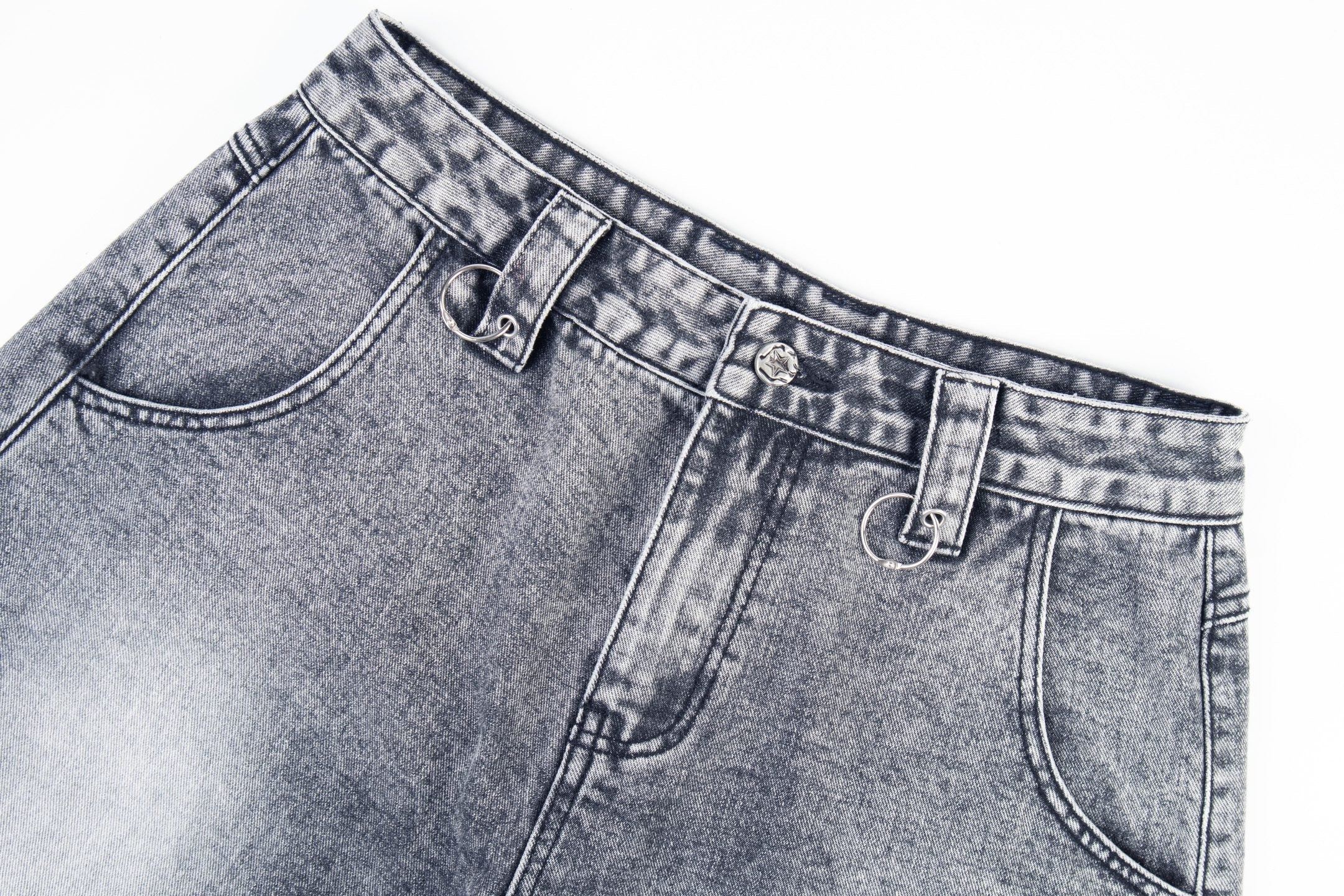 Omirad Convertible Utility Baggy Jeans