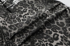 Omirad Leopard Patchwork Wide-Leg Pants