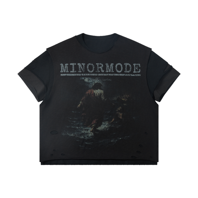 Omirad Distressed Layered Graphic Tee Hover Image