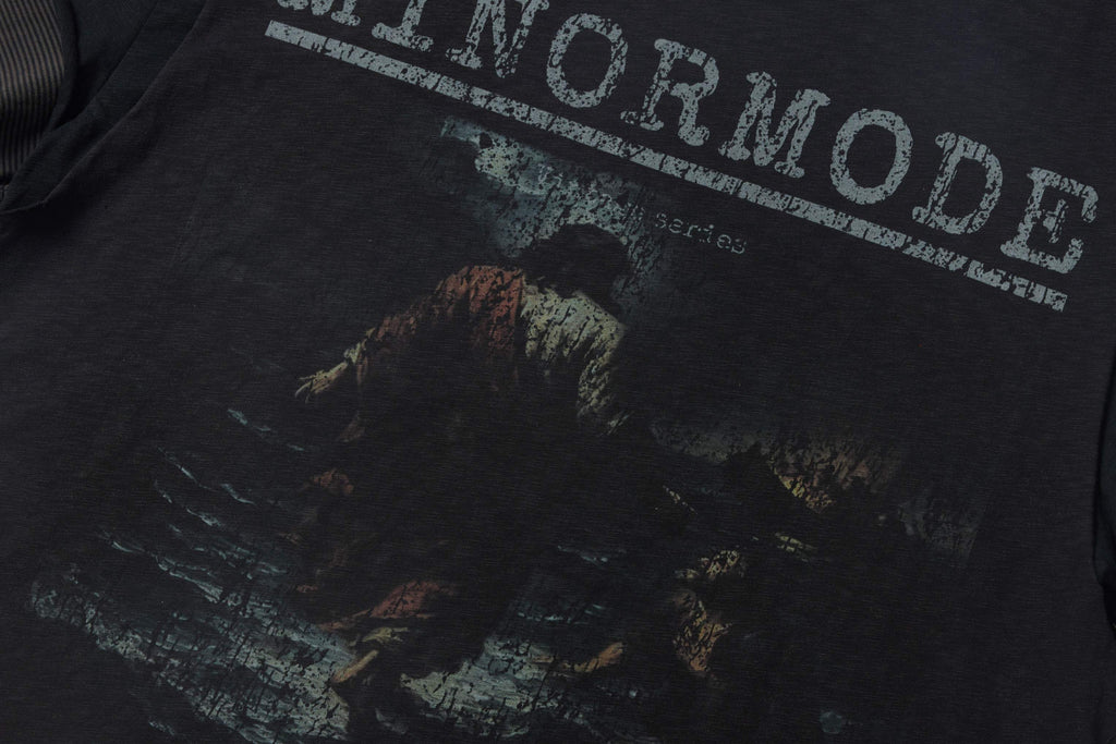 Omirad Distressed Layered Graphic Tee