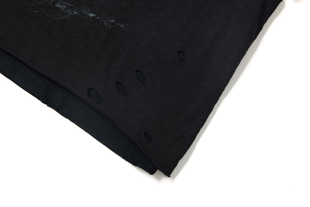 Omirad Distressed Layered Graphic Tee