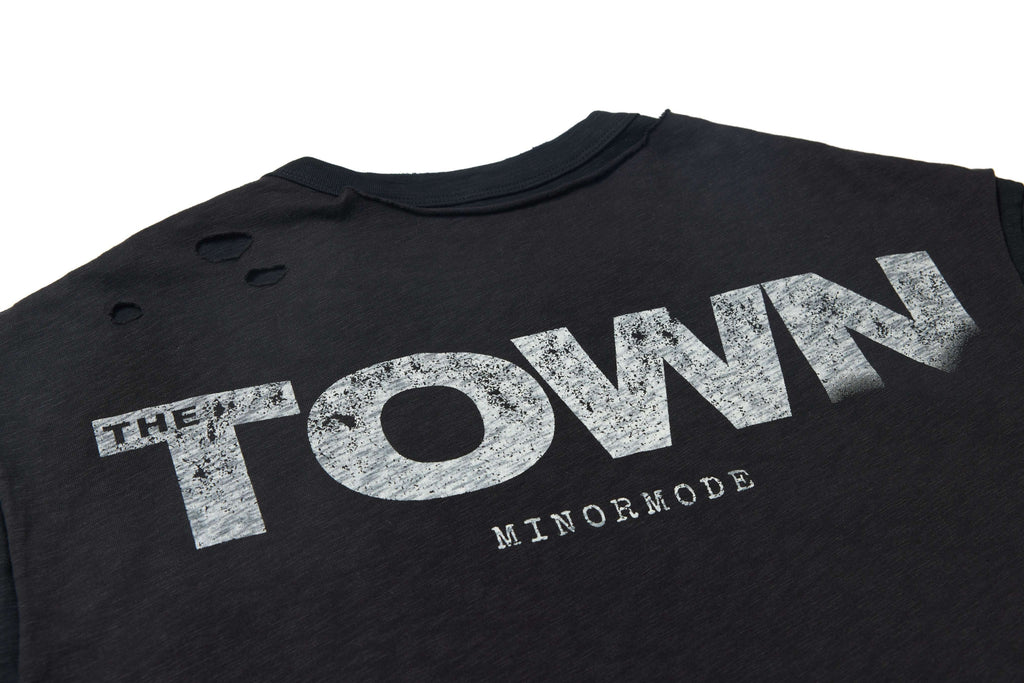 Omirad Distressed Layered Graphic Tee