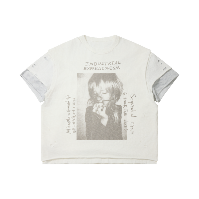 Omirad Layered Distressed Graphic Tee Hover Image