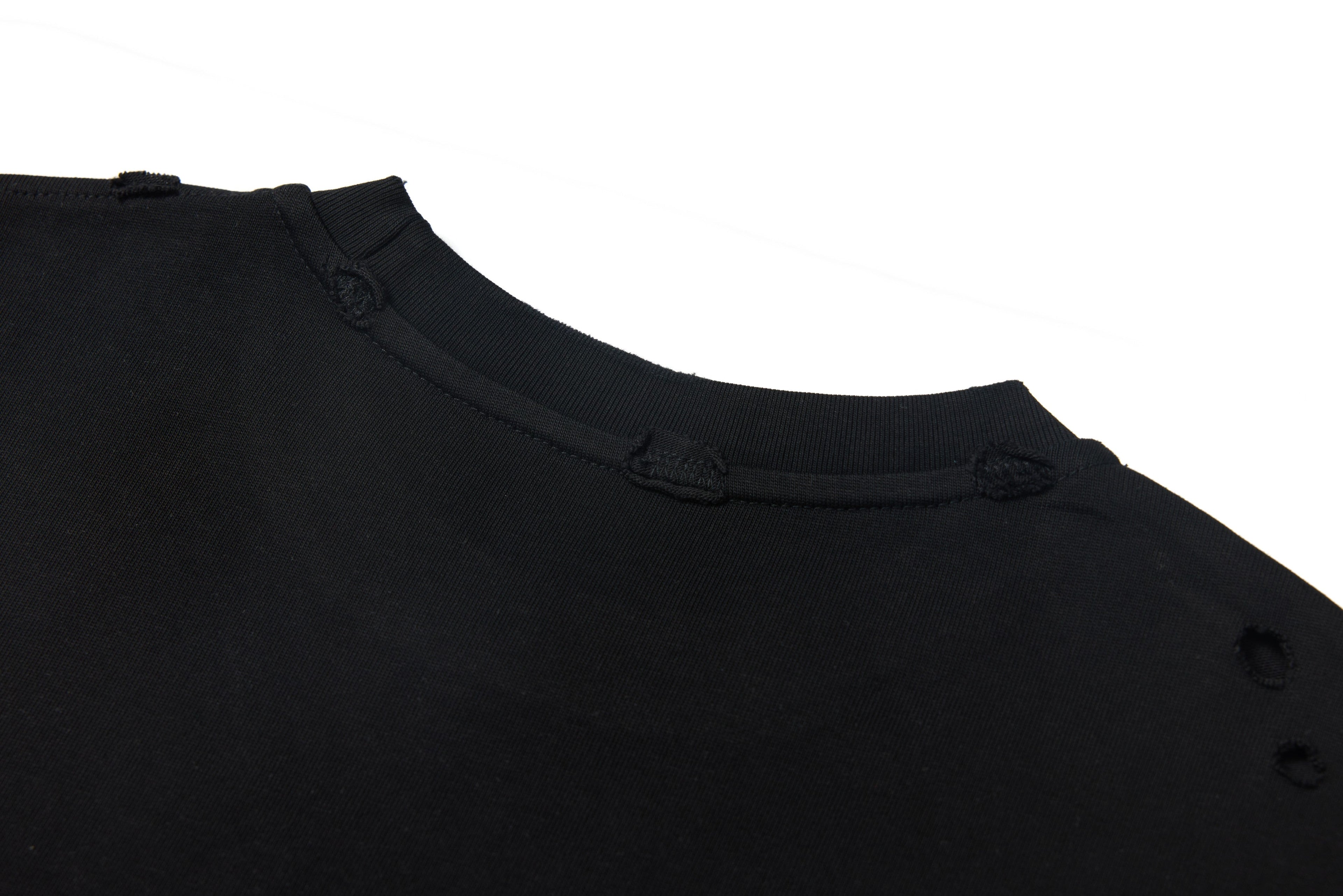 Omirad Distressed Graphic Long Sleeve Tee