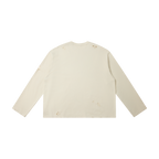 Omirad Distressed Graphic Long Sleeve Tee