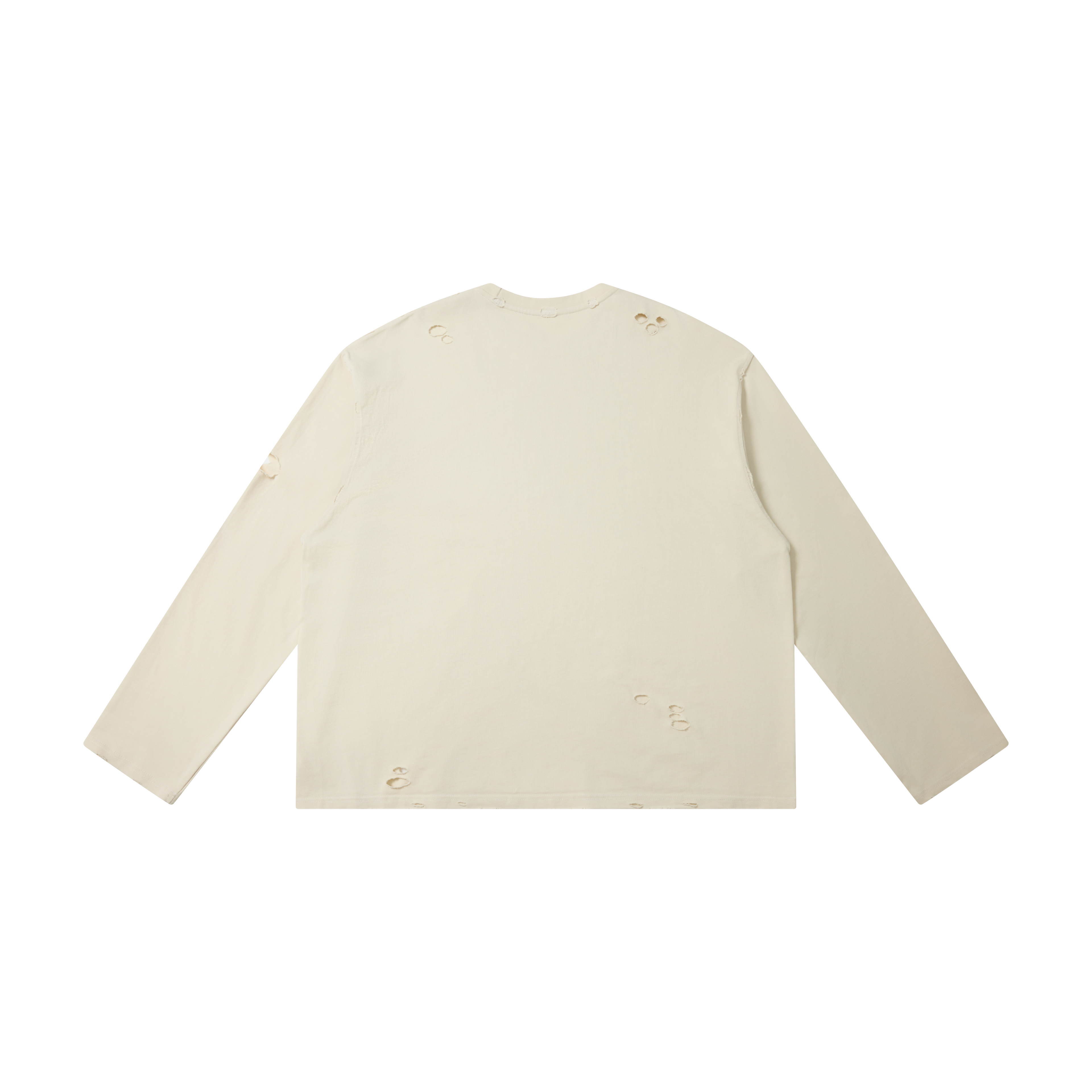 Omirad Distressed Graphic Long Sleeve Tee