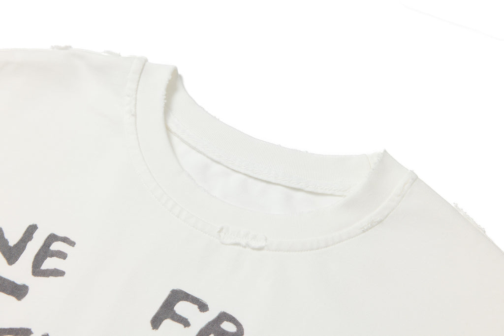Omirad Distressed NYC Graphic Long Sleeve Tee