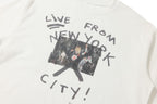 Omirad Distressed NYC Graphic Long Sleeve Tee