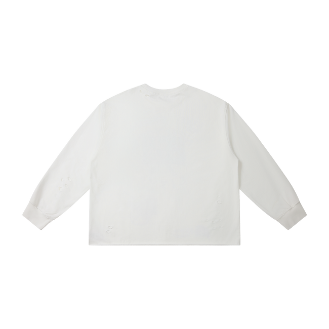 Omirad Distressed NYC Graphic Long Sleeve Tee Main Image