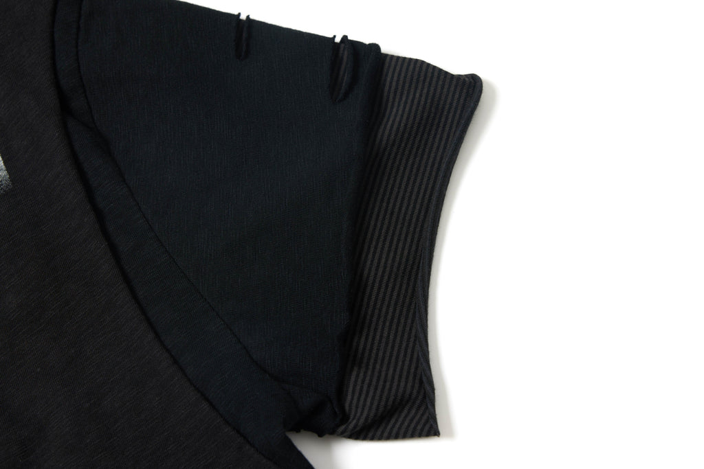 Omirad Distressed Layered Graphic Tee