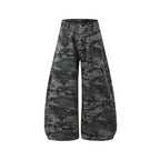 Omirad Camouflage Wide-Leg Jeans