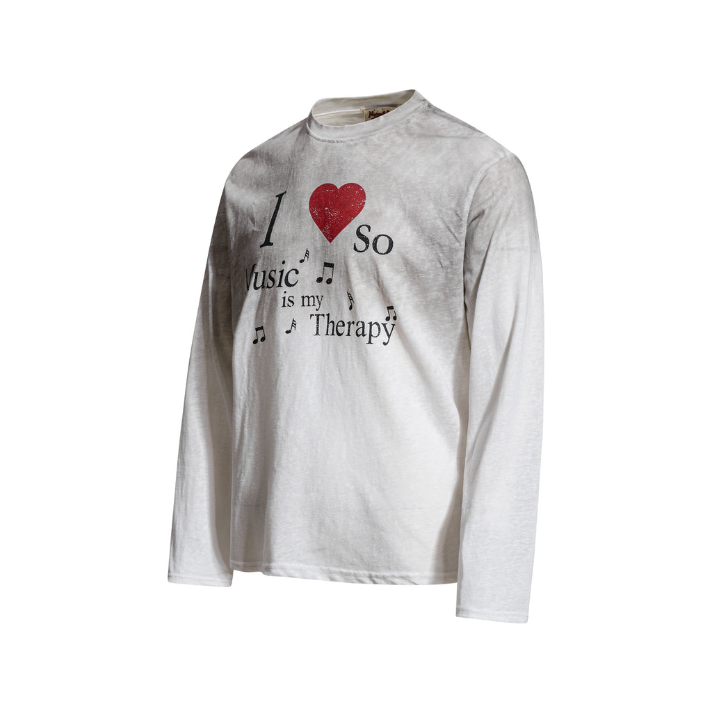 Omirad Vintage Music Graphic Long Sleeve Tee