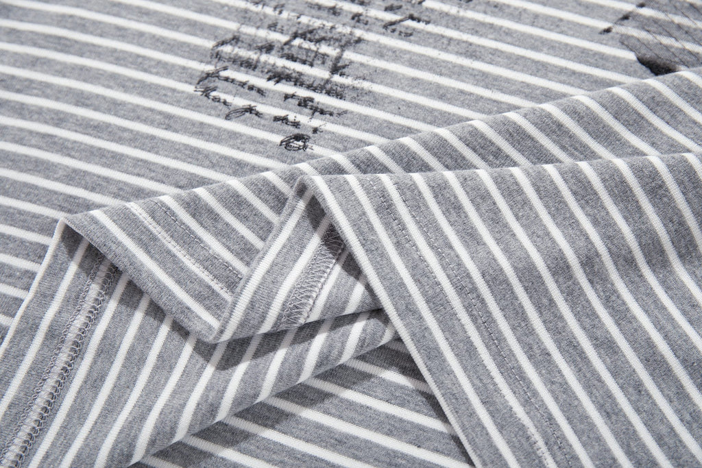Omirad Striped Graphic Long Sleeve
