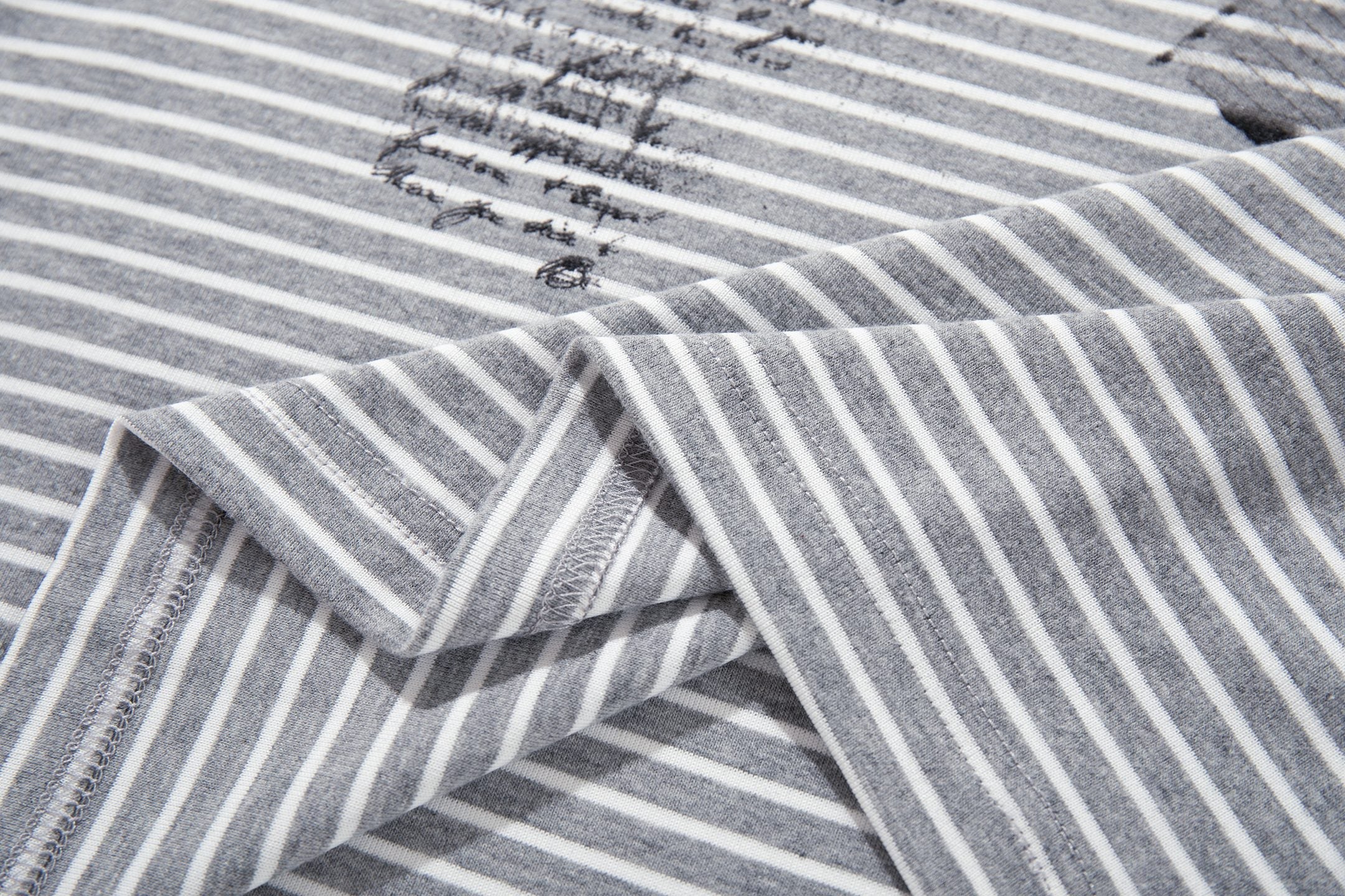 Omirad Striped Graphic Long Sleeve