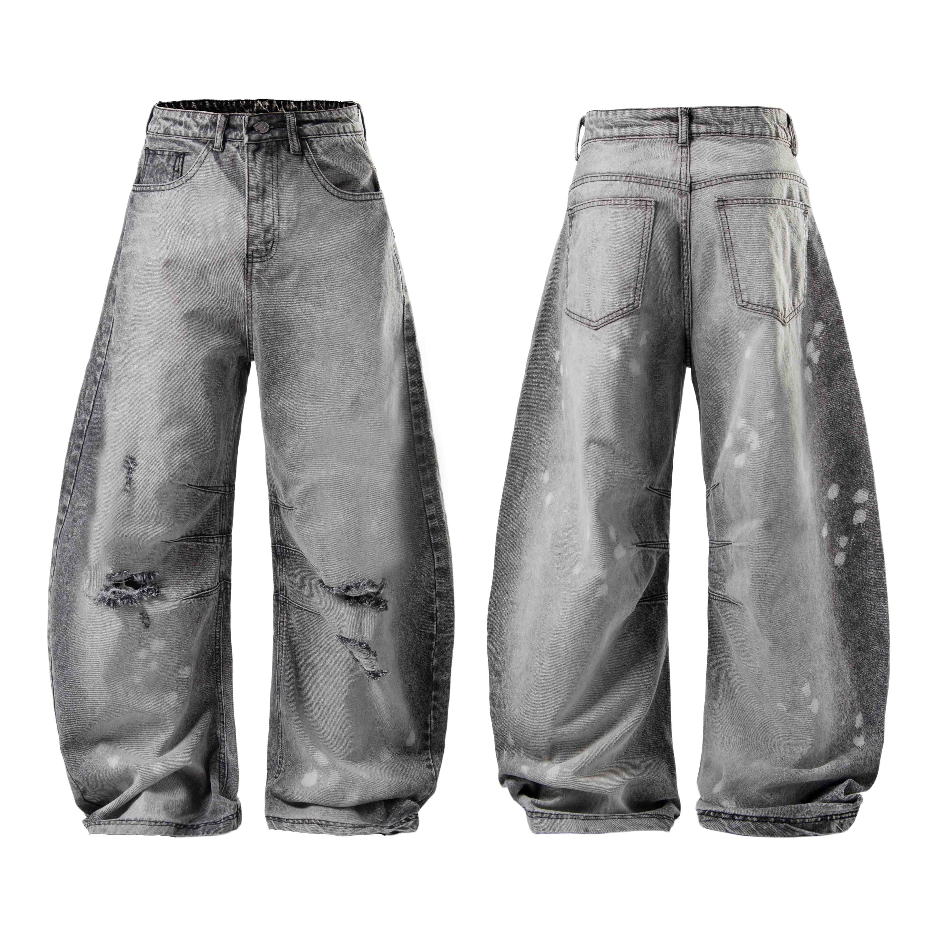 Omirad Washed Baggy Jeans