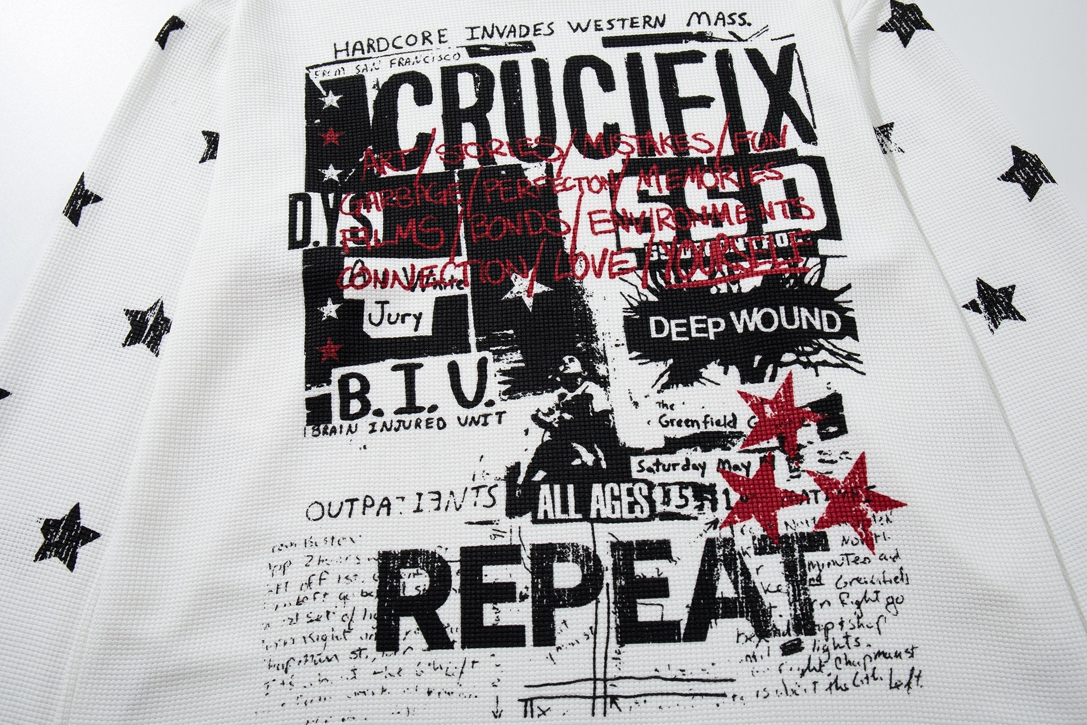 Omirad Vintage Punk Graphic Long Sleeve