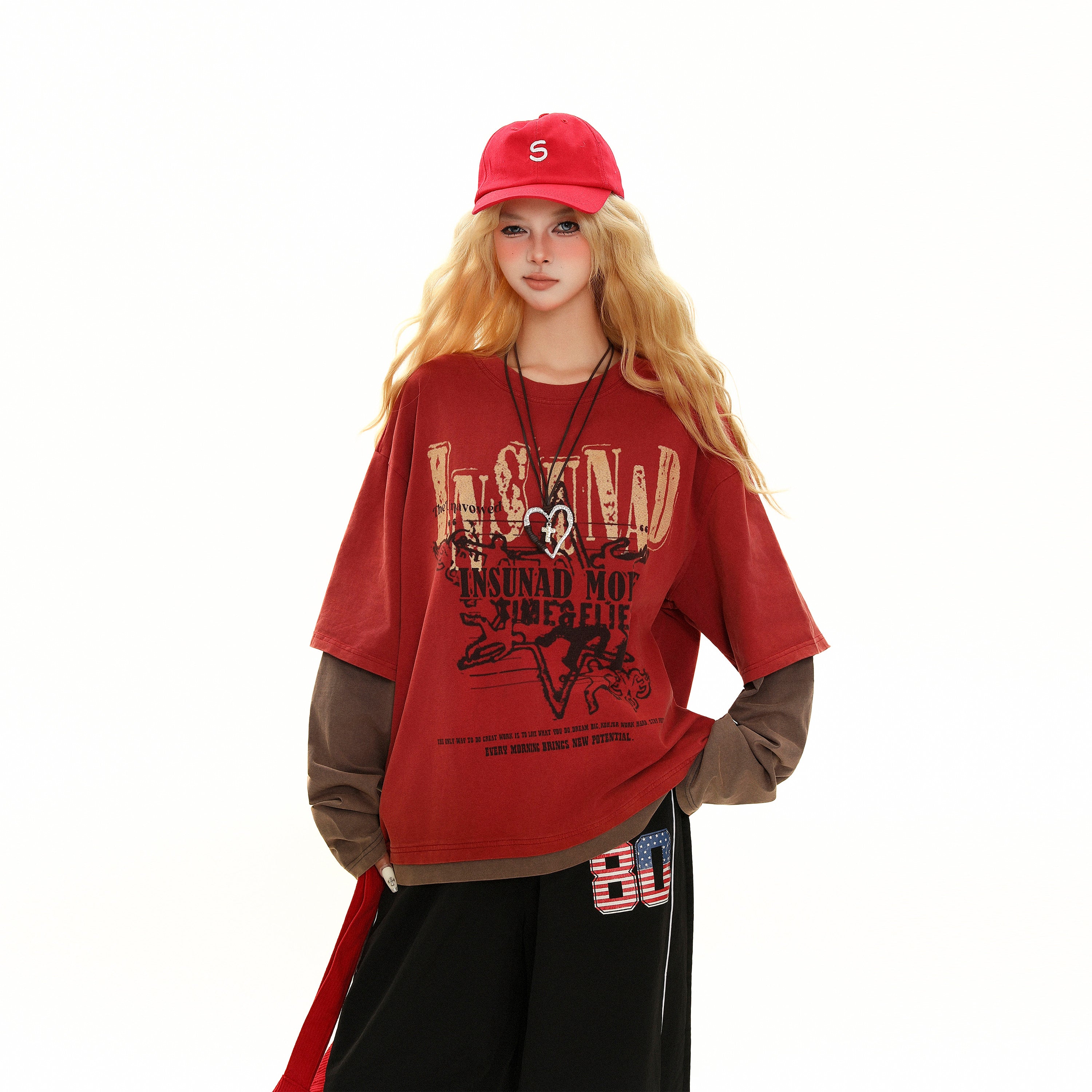Omirad Layered Graphic Tee