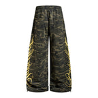 Omirad Wide-Leg Graphic Sweatpants