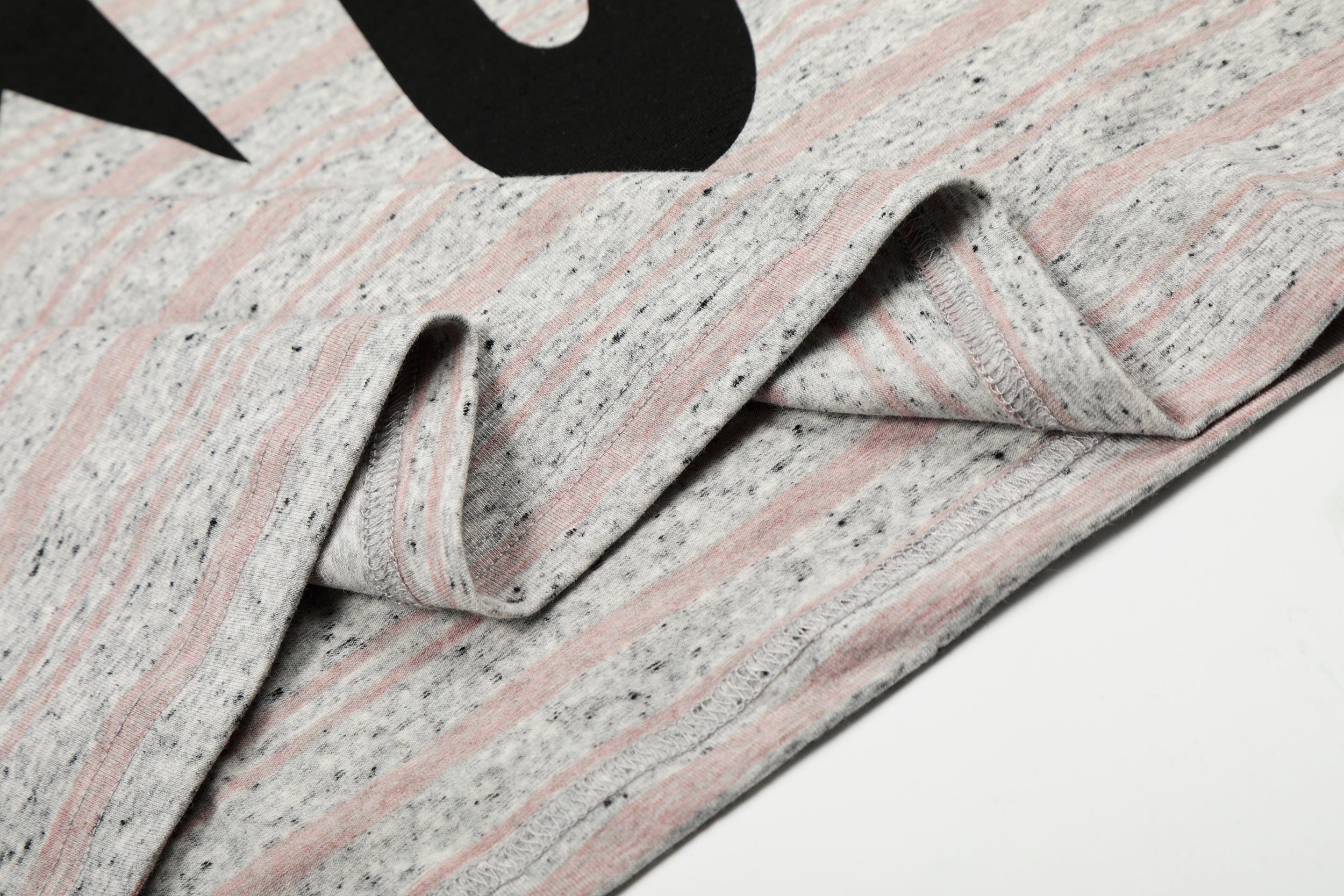 Omirad Graphic Striped Long Sleeve Tee