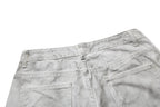 Omirad Washed Utility Flare Denim Jeans