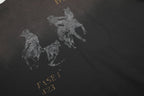 Omirad Vintage Distressed Graphic Long Sleeve T-Shirt