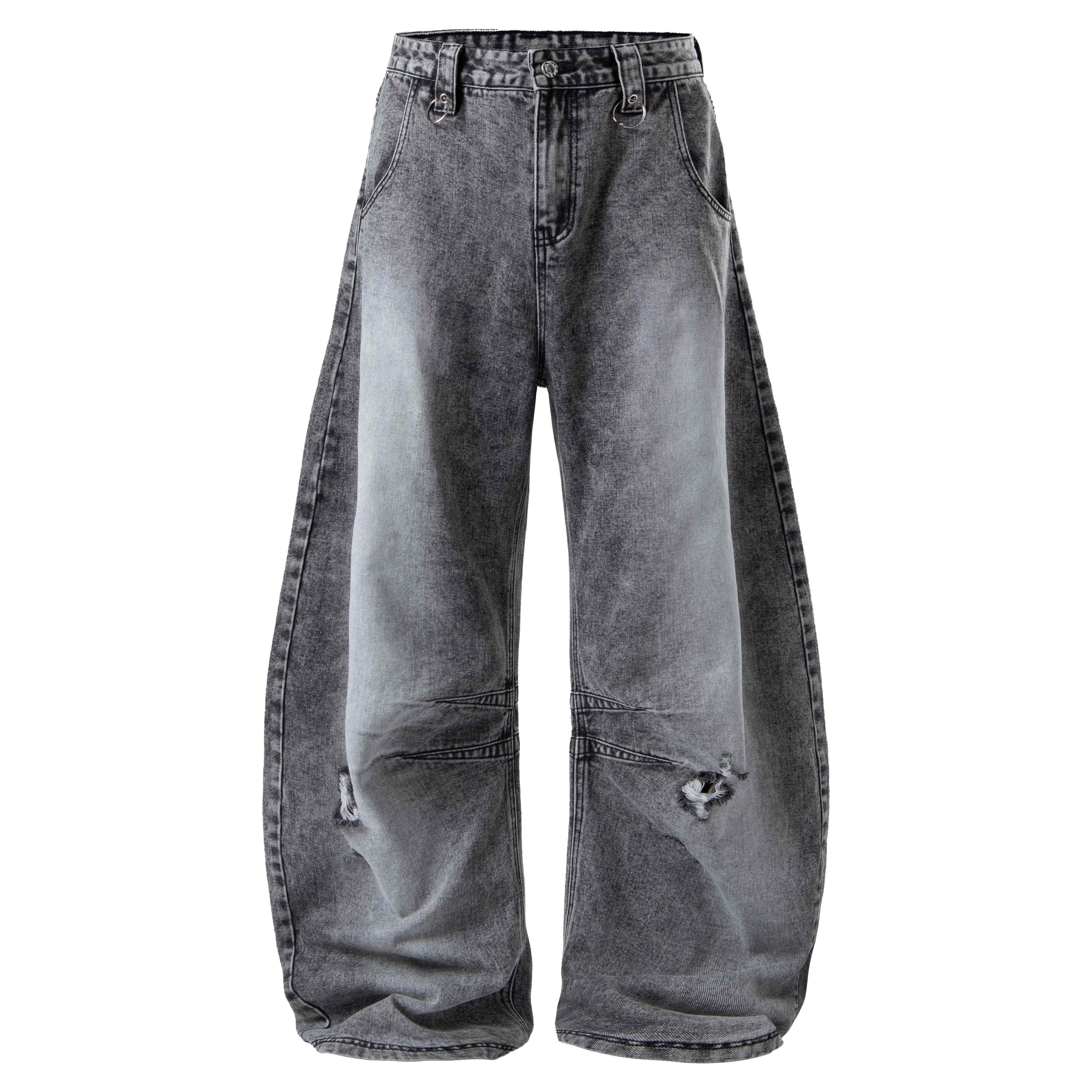 Omirad Convertible Utility Baggy Jeans