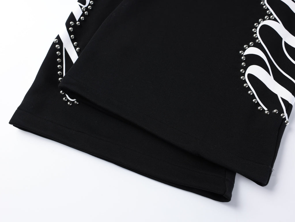 Omirad Studded Script Sweatpants