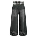Omirad Vintage Leopard Layered Sweatpants