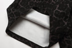 Omirad Leopard Print Loose Shorts