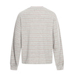 Omirad Graphic Striped Long Sleeve Tee