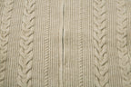 Omirad Cable Knit Zip-Up Sweater Jacket