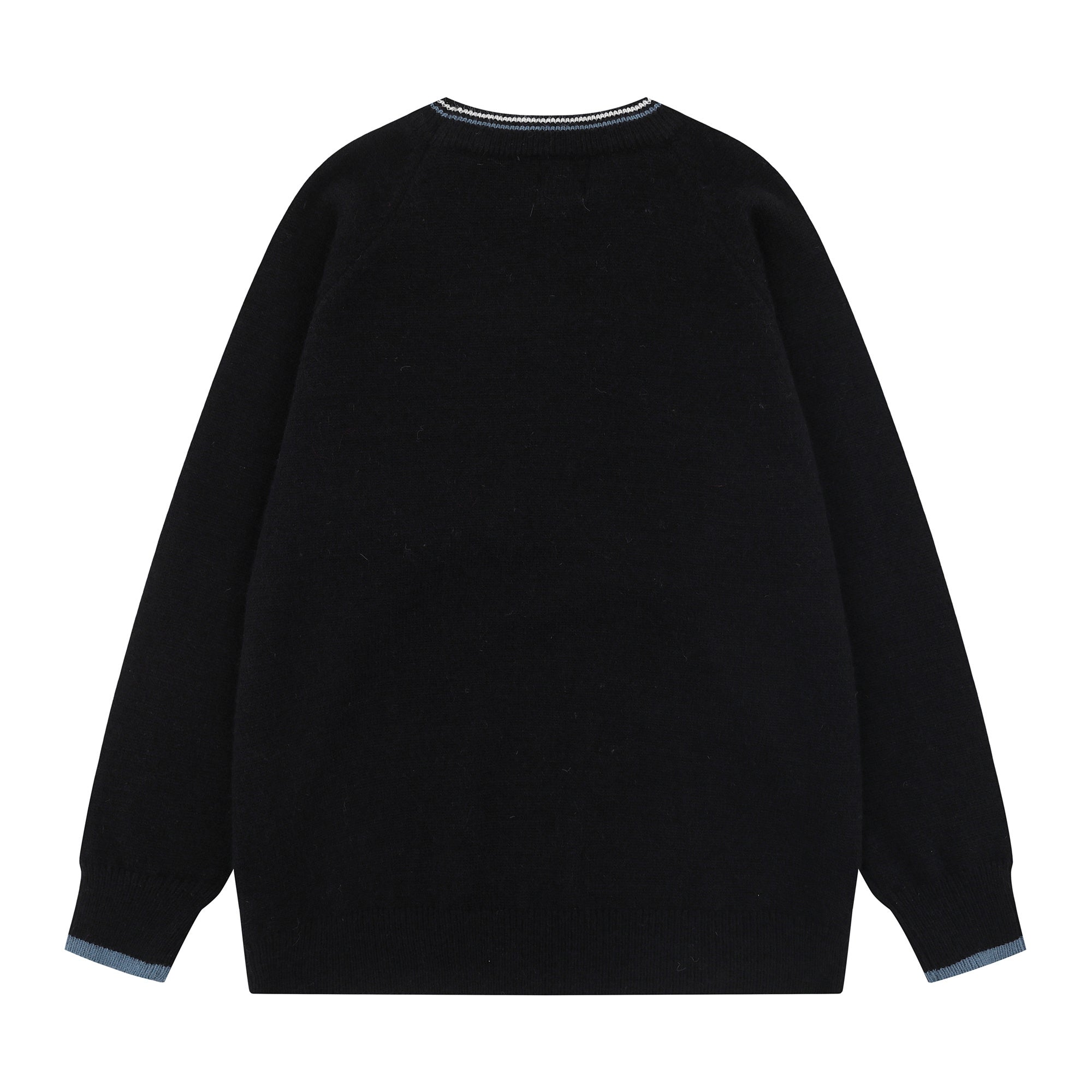 Omirad Striped Crest Knit Sweater