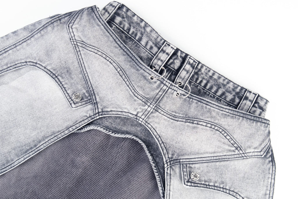 Omirad Convertible Utility Baggy Jeans