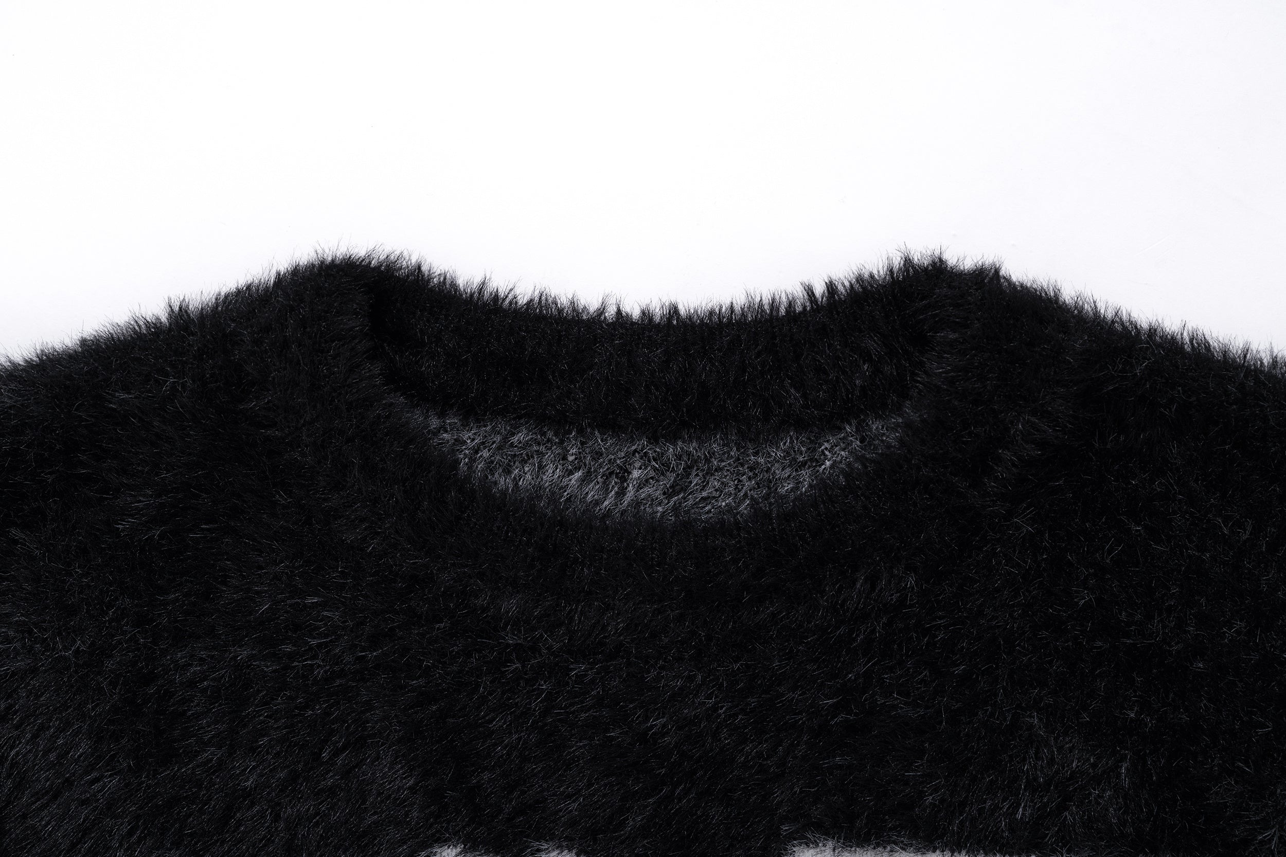 Omirad Fluffy Crest Knit Sweater