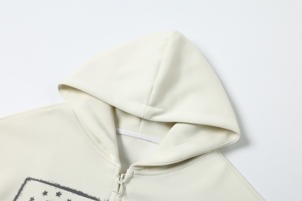 Omirad Vintage Flag Zip Hoodie